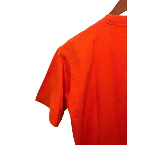 J.Crew Vintage T-Shirt Oarsman Mens XS Orange Crewneck Pocket Preppy Classic - Picture 6 of 8